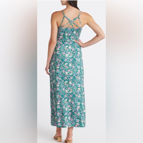 Market & Spruce Alisha Knit Strappy Maxi Dress XXL - Picture 2 of 6